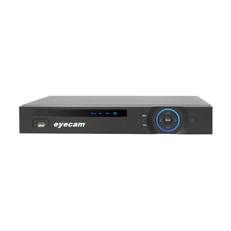 NVR 9 Canale ultra HD 4K / 5MP Eyecam EC‐NVR1305