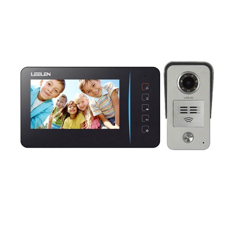 Videointerfon Leelen N60 negru, camera Nr.15 + ID Videointerfon Leelen N60 negru, camera Nr.15 + ID