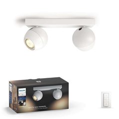 SPOT LED PHILIPS HUE BUCKRAM 2X5.5W