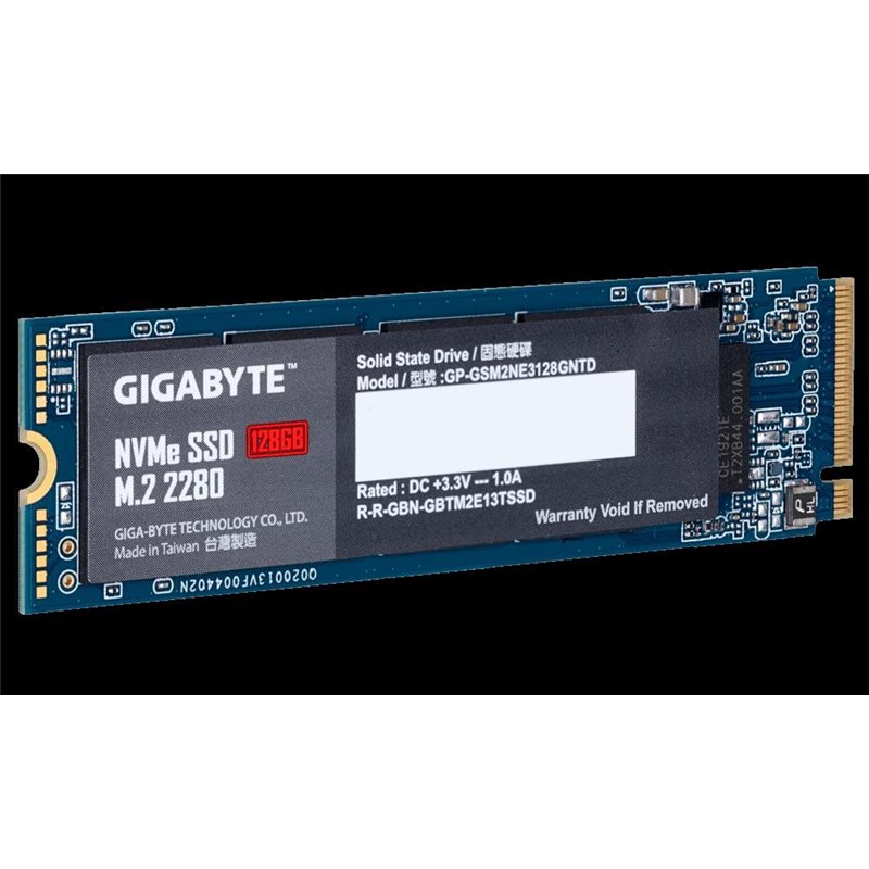 GIGABYTE SSD M.2 PCIe 128GB