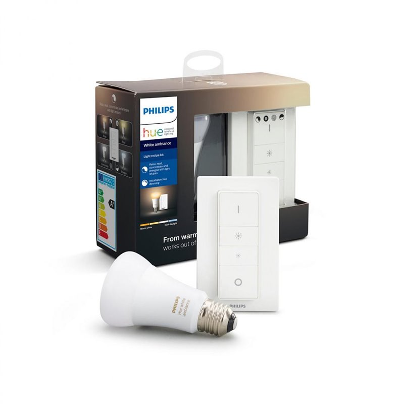 KIT PHILIPS HUE 1X E27 + 1X INTRERUPATOR