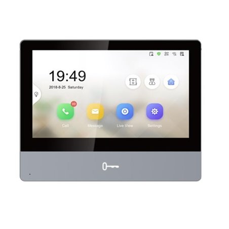 MONITOR LCD 7" COLOR CU TOUCH SCREEN
