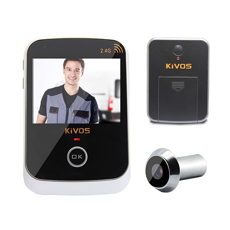 Kivos KDB307 Videointerfon Wireless cu Vizor Kivos KDB307 Videointerfon Wireless cu Vizor