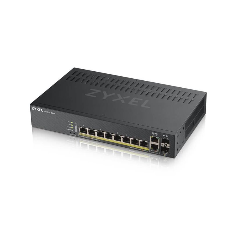 ZYXEL GS1920-8HPV2 8 PORT GBE POE SWITCH