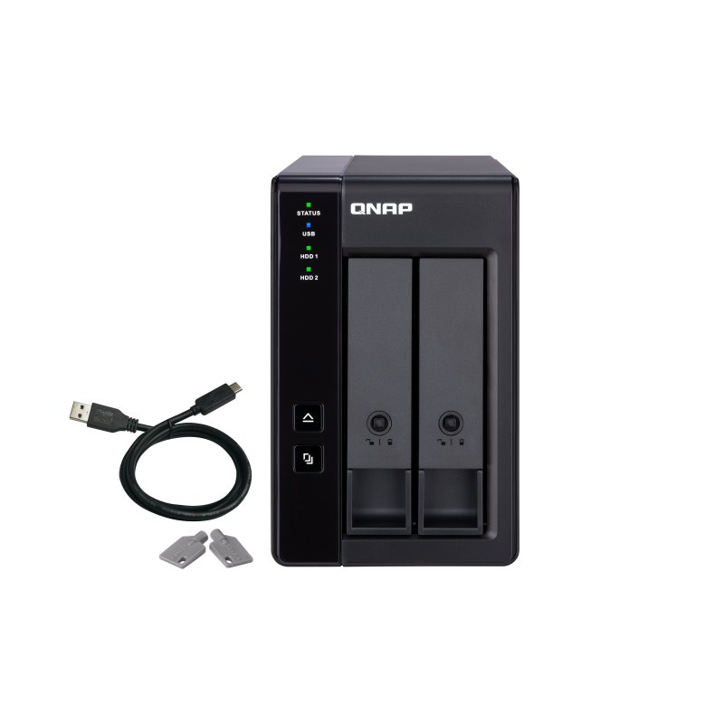 RAID USB QNAP TR-002 2BAY SATA TWR