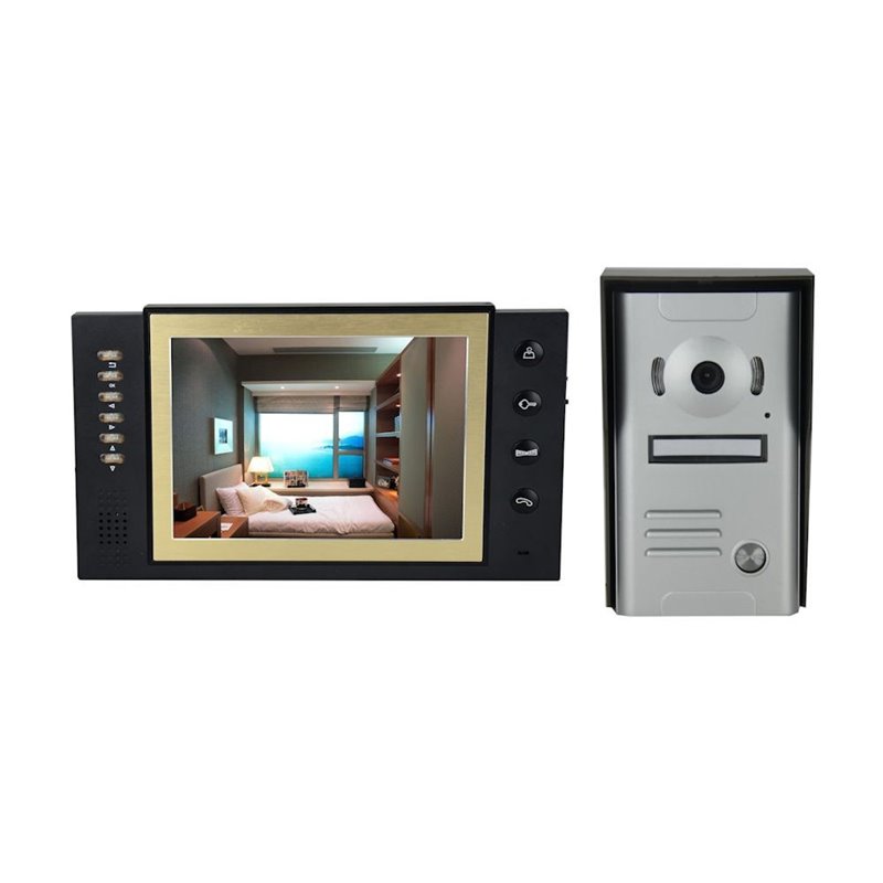 Videointerfon color 8" Tongwei DP-889R cu inregistrare