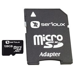 MICROSDXC 128GB UHS-I SRX ADAPTOR CL10