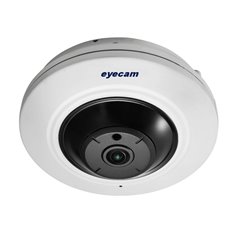 EyecamCamera IP Fisheye 4MP Audio Bidirectional Slot Micro-SD Eyecam EC-1337