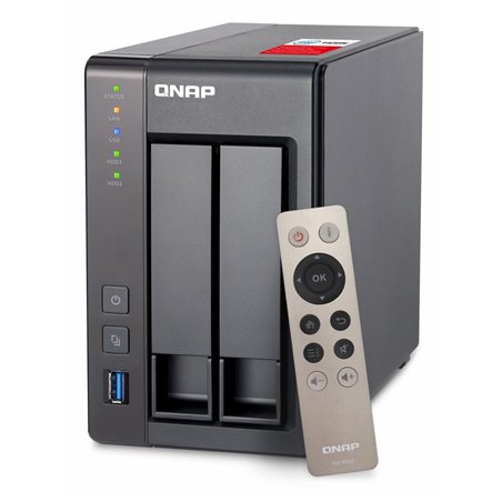 NAS QNAP 251+ 2BAY 2GHZ 2GB TWR SATA