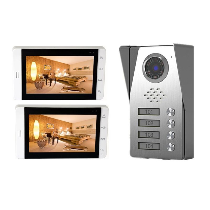 Videointerfon color 7" 2 familii Tongwei DP-705