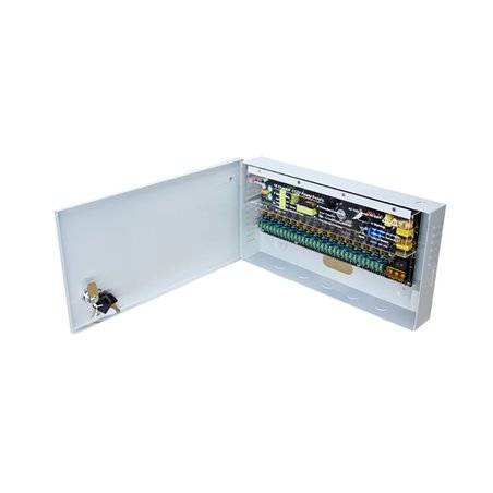 Sursa alimentare CCTV 12V 16A 16 iesiri STR1216-16C