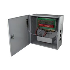 Sursa de alimentare CCTV 12V 10A 16 iesiri cu back-up STR1210-16CBD