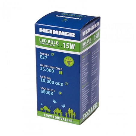BEC LED HEINNER 15W HLB-15WE2765K
