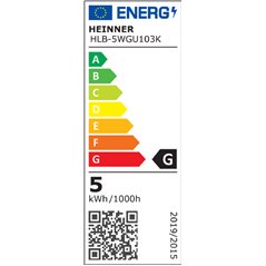 BEC LED HEINNER GU10 5W HLB-5WGU103K