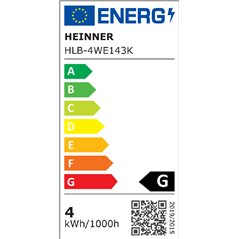 BEC LED HEINNER 4W HLB-4WE143K