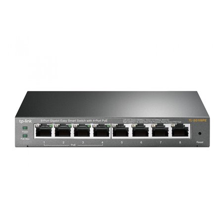 TPL SW 8-PORT GB EASY SMART + 4-PORT POE