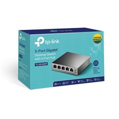 TL 5-PORT GB DESKTOP SWITCH+4PORTPOE V2