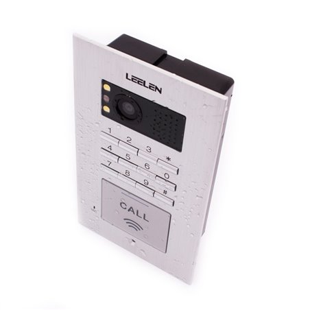 Post exterior videointerfon Leelen No18 cu cititor de card si tastatura