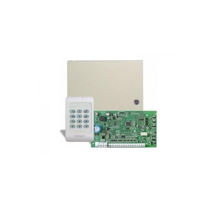 CENTRALA 4 ZONE+TASTATURA PC1404