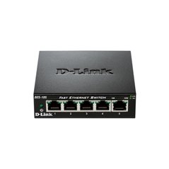 DLINK SW 5P-FE UNMNGD DESK METAL