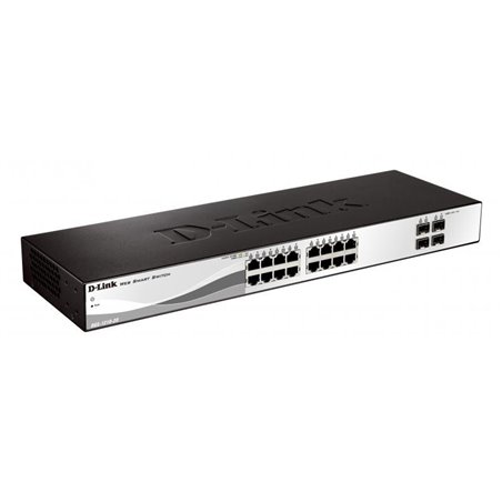 DLINK SW 16P-GB 4P-SFP SMART RM