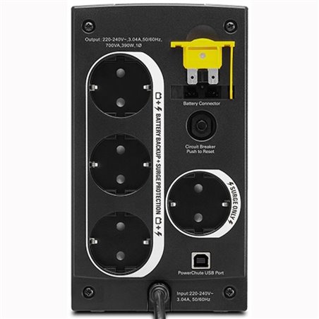 APC BACK-UPS 700VA AVR SCHUKO