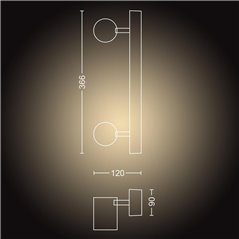 SPOT LED PHILIPS HUE ADORE PT. BAIE 2X5W