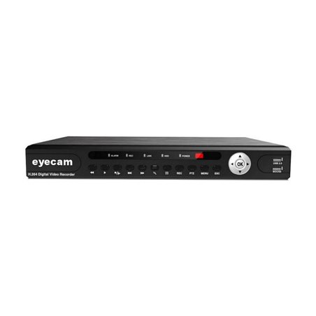 EyecamDVR 16 Canale Pentabrid 5 in 1 XVR 1080N 5MP Eyecam EC-XVR4107