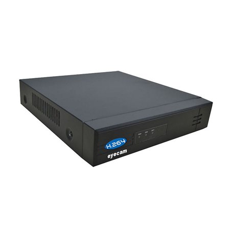 NVR 4 Canale POE full HD 1080P Eyecam EC-NVR7001