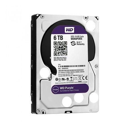 WD HDD3.5 6TB SATA WD60PURZ