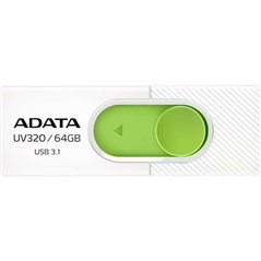 USB UV320 64GB WHITE/GREEN RETAIL