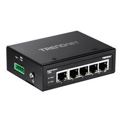 Switch industrial 5 porturi Gigabit DIN-Rail - TRENDnet TI-G50