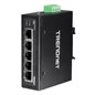 Switch industrial 5 porturi Gigabit DIN-Rail - TRENDnet TI-G50 Switch industrial 5 porturi Gigabit DIN-Rail - TRENDnet TI-G50