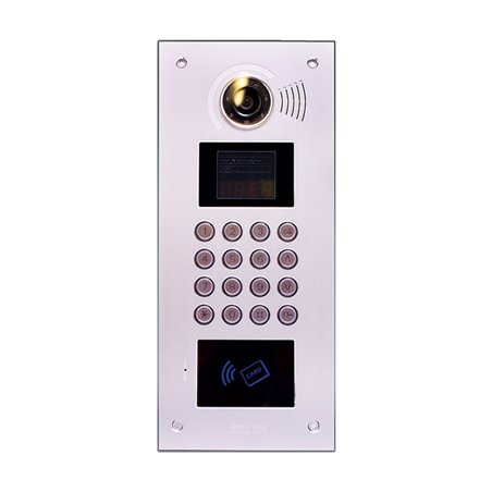 Post exterior de usa bloc sistem JB-5000 cu card reader.Sistem digital multiapartament.