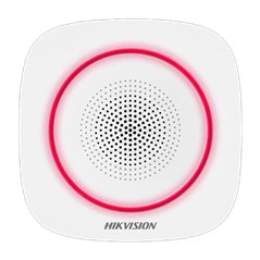 Sirena wireless AX PRO de interior cu led rosu, 868Mhz - HIKVISION DS-PS1-I-WE-R
