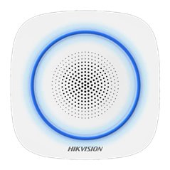 Sirena wireless AX PRO de interior cu led albastru, 868Mhz - HIKVISION DS-PS1-I-WE-B