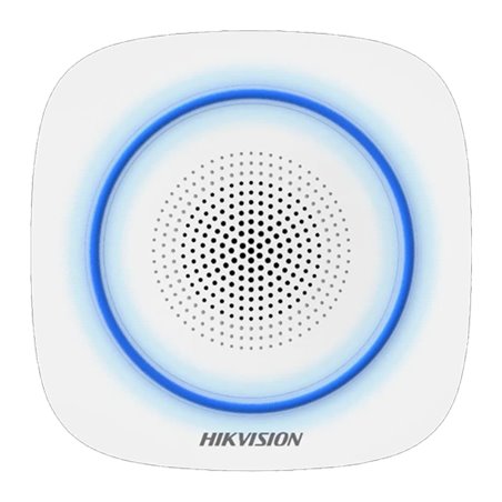Sirena wireless AX PRO de interior cu led albastru, 868Mhz - HIKVISION DS-PS1-I-WE-B
