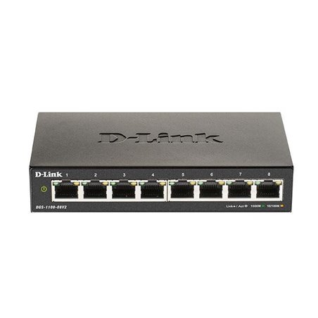 DLINK SW 8P-GB POE EASY-SMART DESK V2