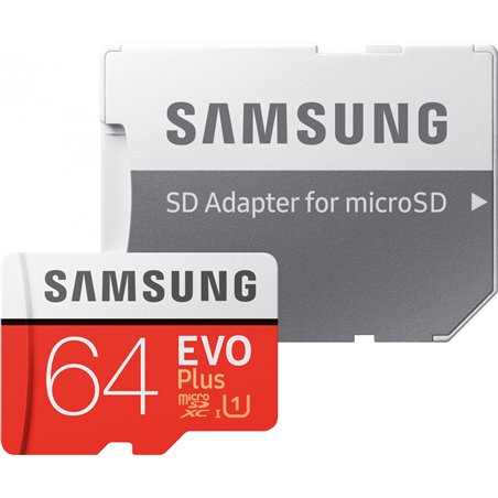 MICROSDXC EVO 64GB CL10 UHS1 W/ AD SM