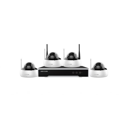 KIT 4CAMERE DOME+1NVR+1HDD WIFI 4MP