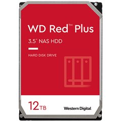HDD NAS WD Red Plus (3.5'', 12TB, 256MB, 7200 RPM, SATA 6 Gb/s)