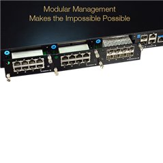 Switch modular, 28 porturi gigabit RJ45/SFP, Layer 2 Web management - UTEPO UTP7524GE-MX