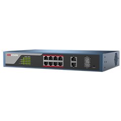 Switch Web-managed 8 porturi PoE, 2 porturi SFP uplink, - HIKVISION DS-3E1310P-E