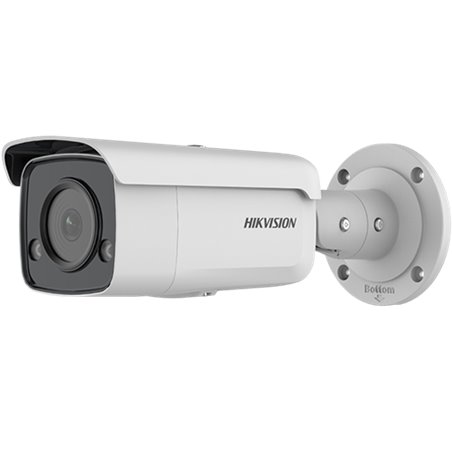 ColorVu - Camera IP 4.0 MP, lentila 4mm, lumina alba 60m, SDcard, VCA - HIKVISION DS-2CD2T47G2-L-4mm