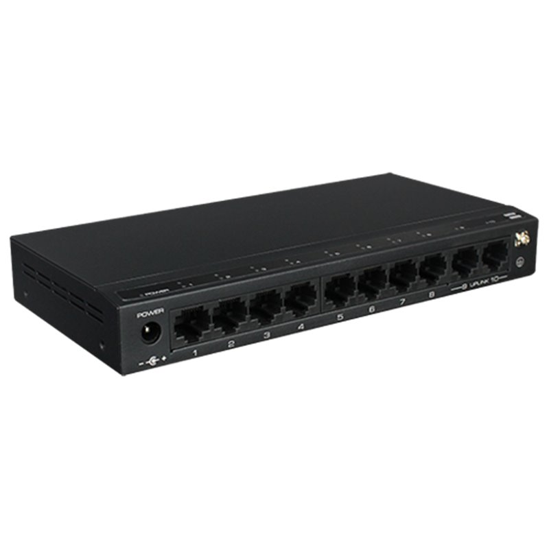 Switch 8 porturi PoE, 2 port uplink, 120W - UTEPO SF10P-FHM Switch 8 porturi PoE, 2 port uplink, 120W - UTEPO SF10P-FHM