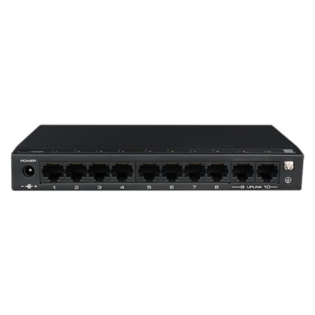 Switch 8 porturi PoE, 2 port uplink, 120W - UTEPO SF10P-FHM
