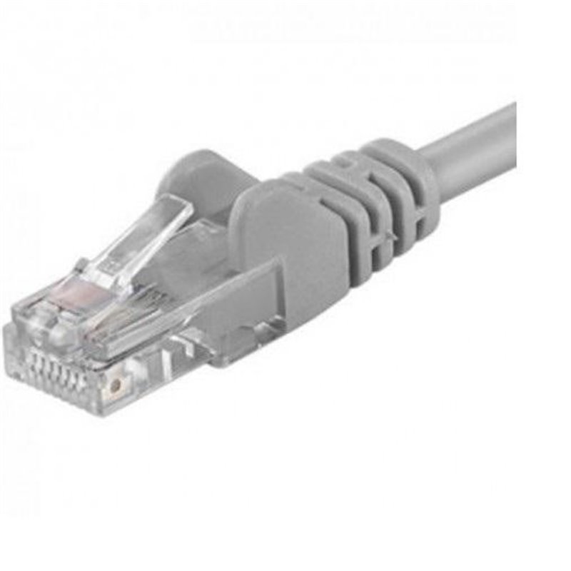 PACHCORD UTP RJ45-RJ45 Cat.5e 0.1m gri