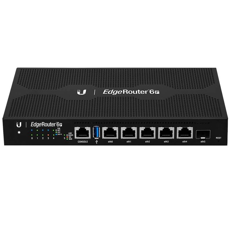 EdgeRouter 6-Port with PoE EdgeRouter 6-Port with PoE
