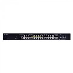 DLINK SW 24P-GB 4 COMBO GB SFP L3 POE