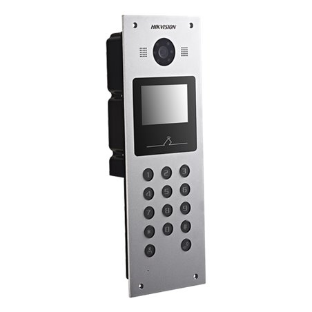 Panou exterior videointerfon TCP/IP pentru blocuri si spatii birouri, control acces card, afisaj LCD- HIKVISION DS-KD3003-E6